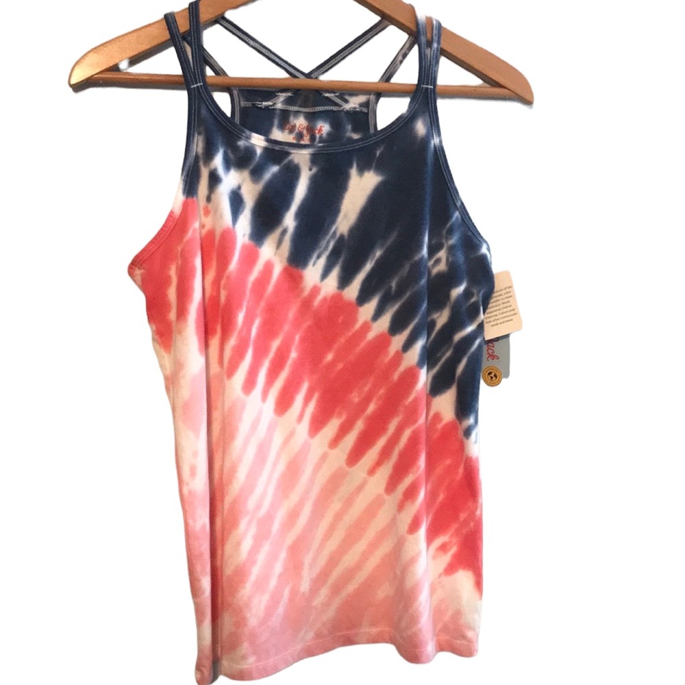 NWT! Cat & Jack tie dye tank top